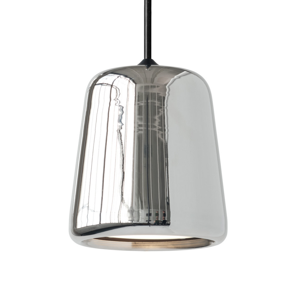New Works Material Taklampa Stainless, metallisk från New Works
