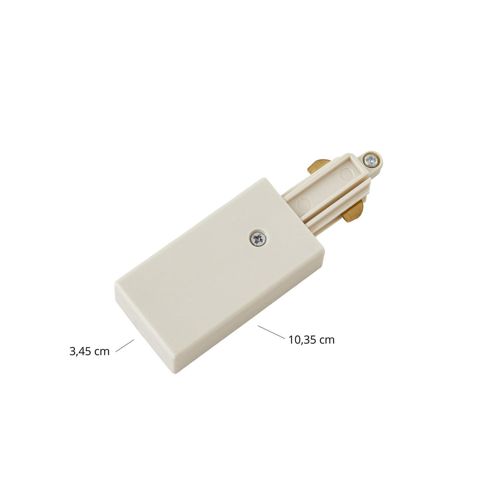 End feed Linaro, beige, 1-Phase