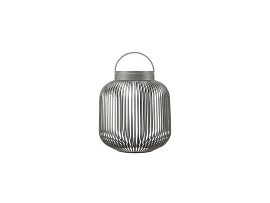 Lito Portable LED Outdoor Lamp M Granite Gray - Blomus