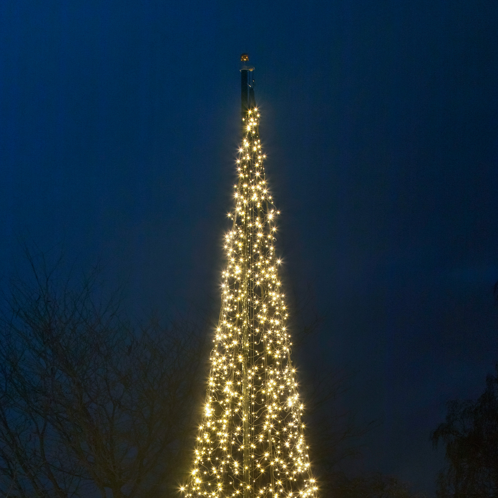 Fairybell LED-Weihnachtsbaum, 600cm, 2.000 LEDs