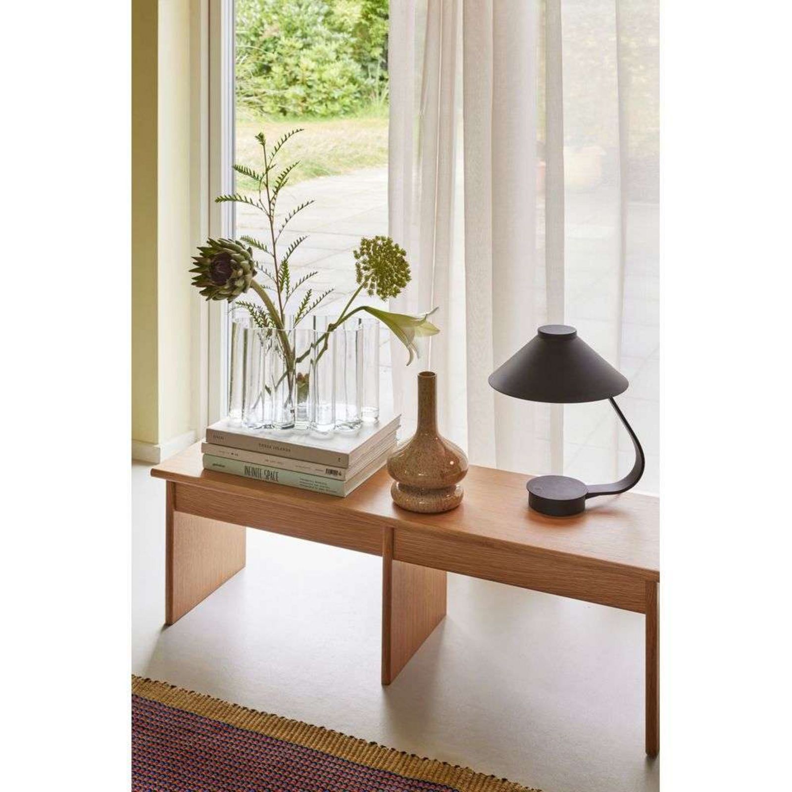 Doppio Shelving Unit/Side Table Natural - Hübsch