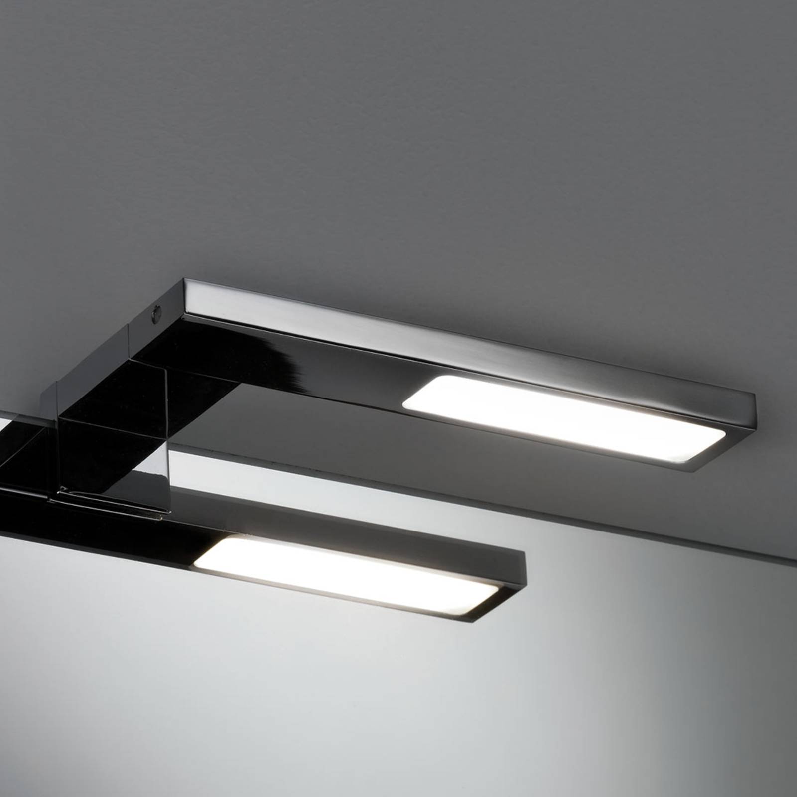 Paulmann Licht Paulmann No. 99089 Galeria Spiegel- und Aufschrankleuchte LED Hook 3,2W Chrom