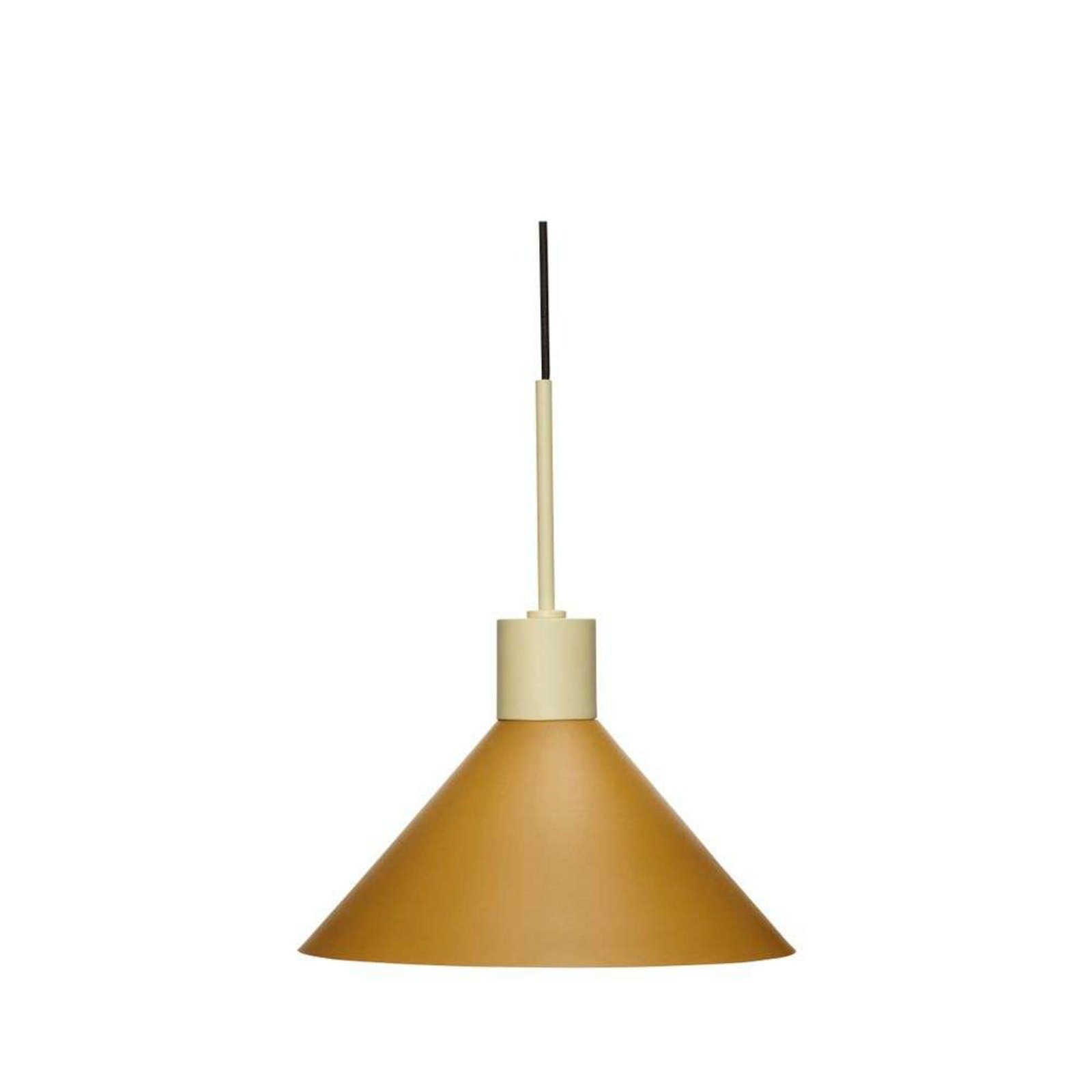 Crayon Závěsná Lampa Ø35 Brown/Beige - Hübsch