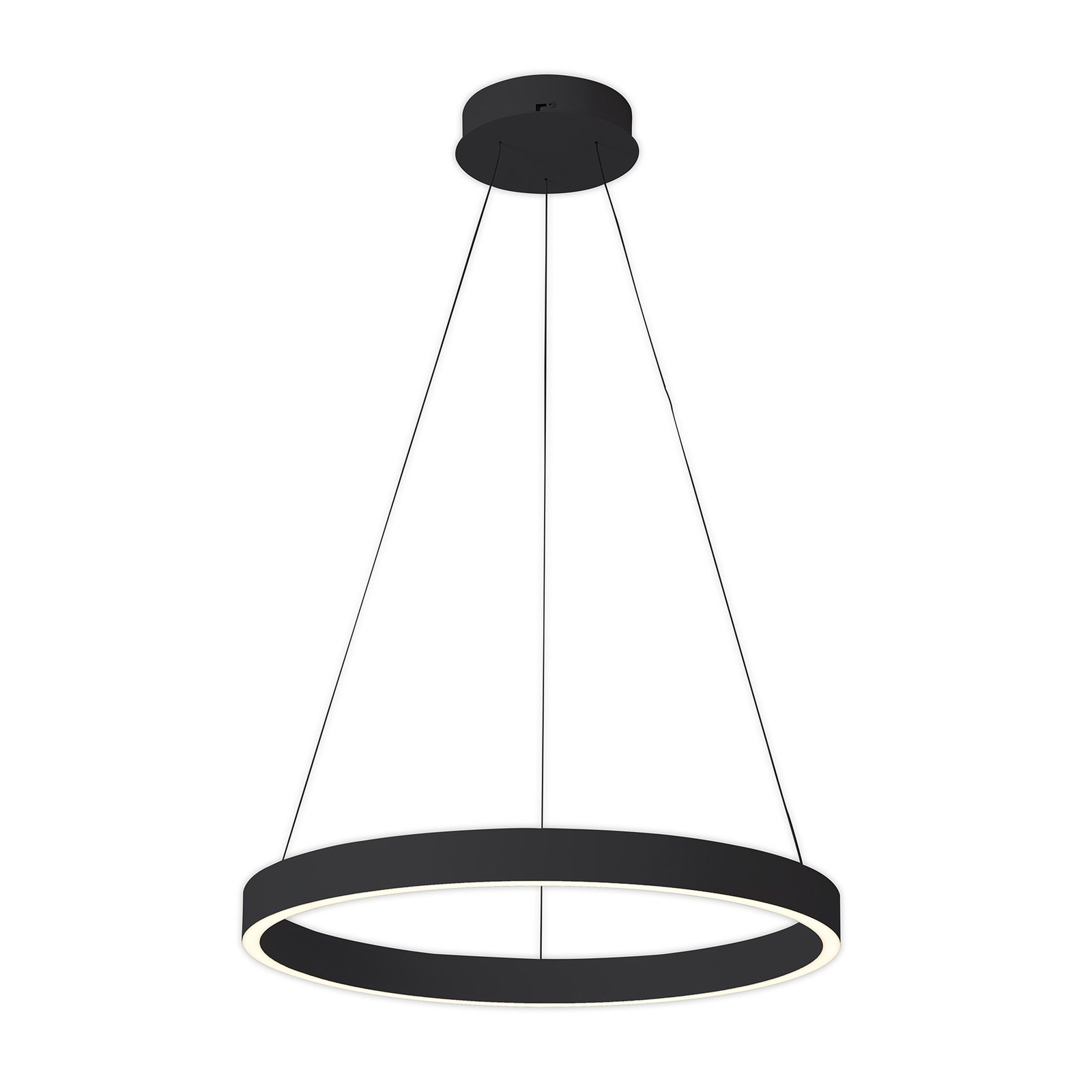 Arcchio Answin LED pendant light 26.4 W black
