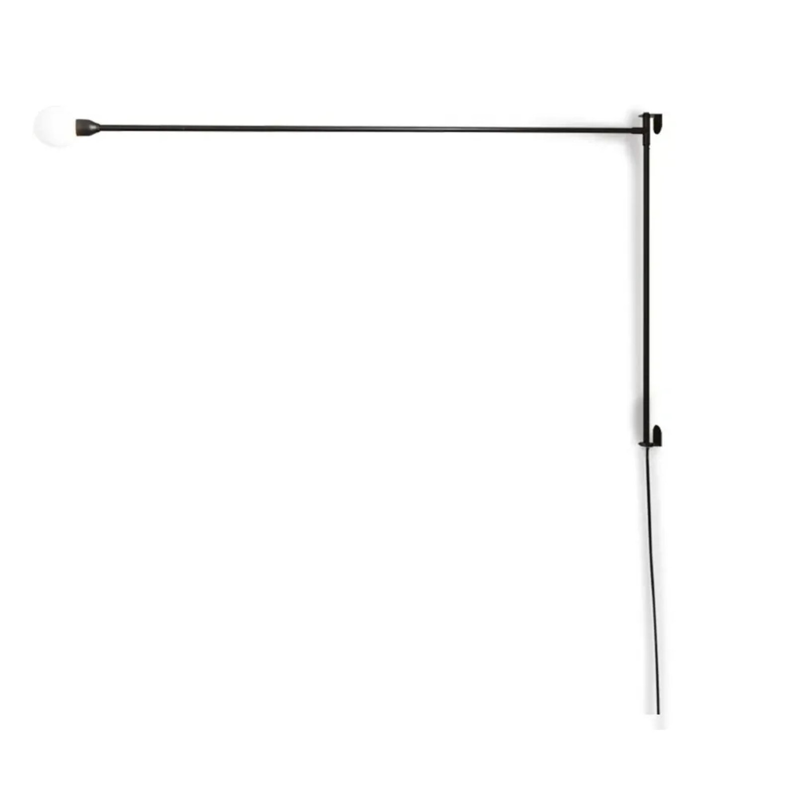 Potence Pivotante Aplique de Pared Black - Nemo Lighting