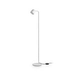 IDEAL LUX toršeras „Dodo“, baltas, aukštis 118 cm, metalas, reguliatorius