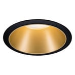 Paulmann Cole Spotlight GU10, schwarz/gold