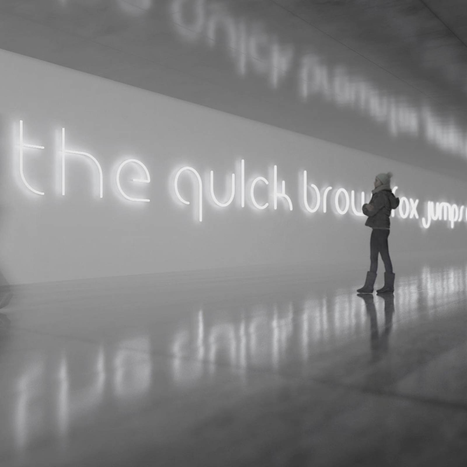 Artemide Alphabet of Light ściana mała litera ø