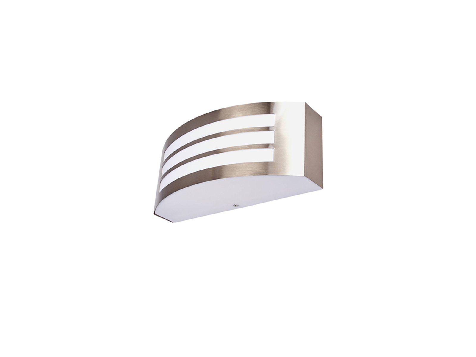 Raja Striped Aplica de Exterior Stainless Steel - Lindby