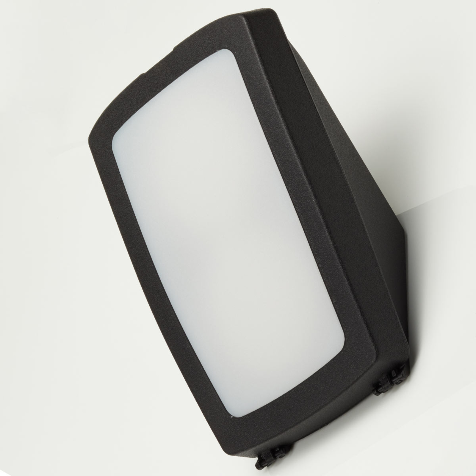 Fumagalli Germana udendørs LED-væglampe, sort, 2 x 7 W CCT - udendørslamper