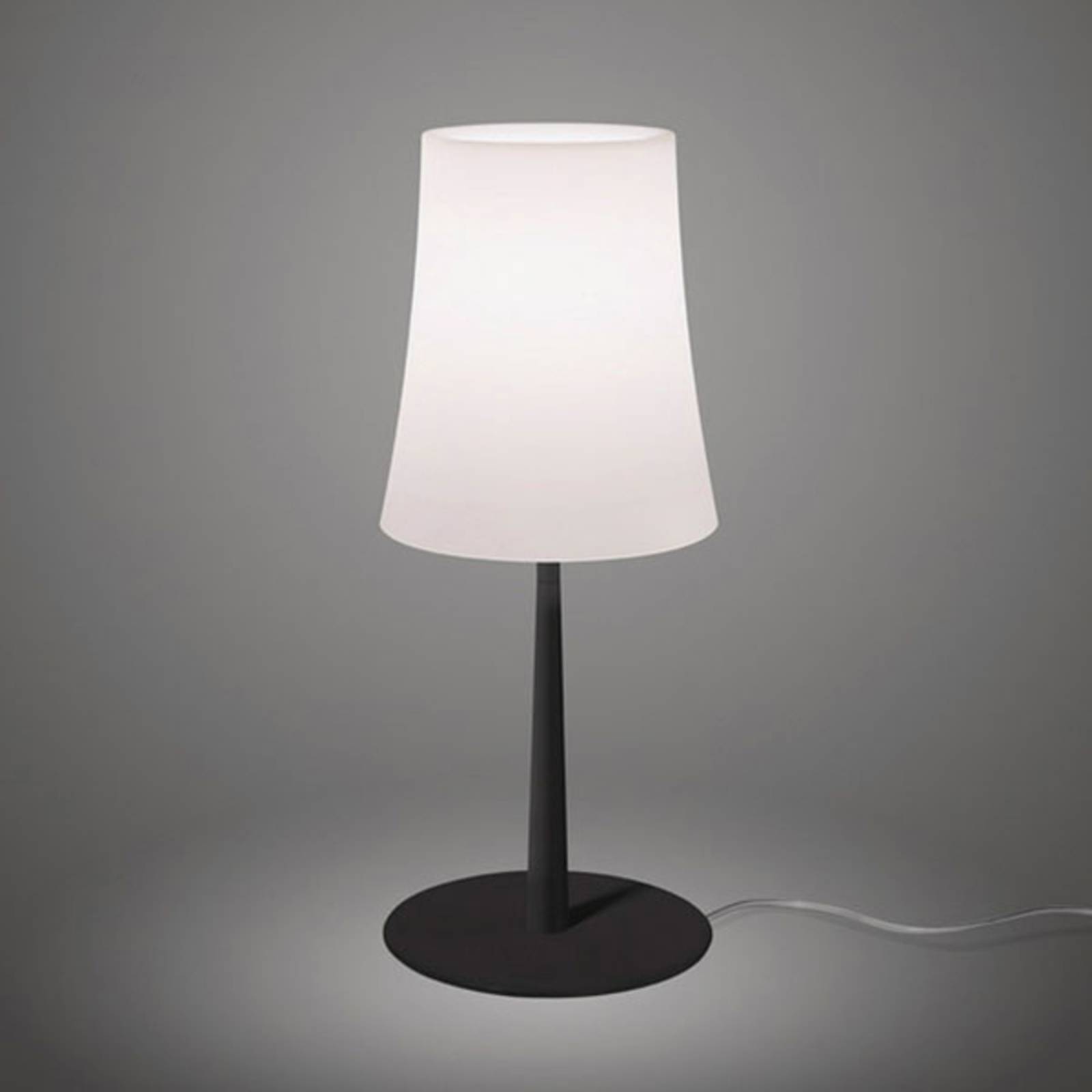 Foscarini Birdie Easy lampa stołowa czarna