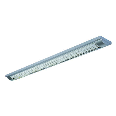 LED-Rasteranbauleuchte 444 mit G13/T8
