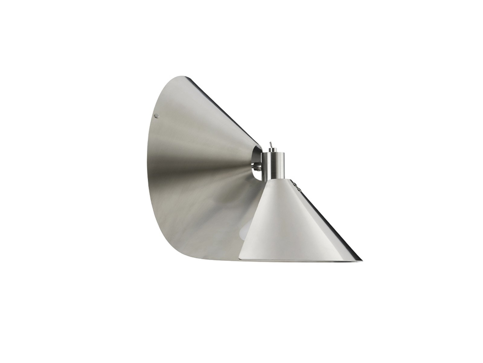 Peel Candeeiro de Parede Brushed Stainless Steel - Frandsen