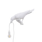 SELETTI Bird Lamp LED-vägglampa, vy till vänster, vit