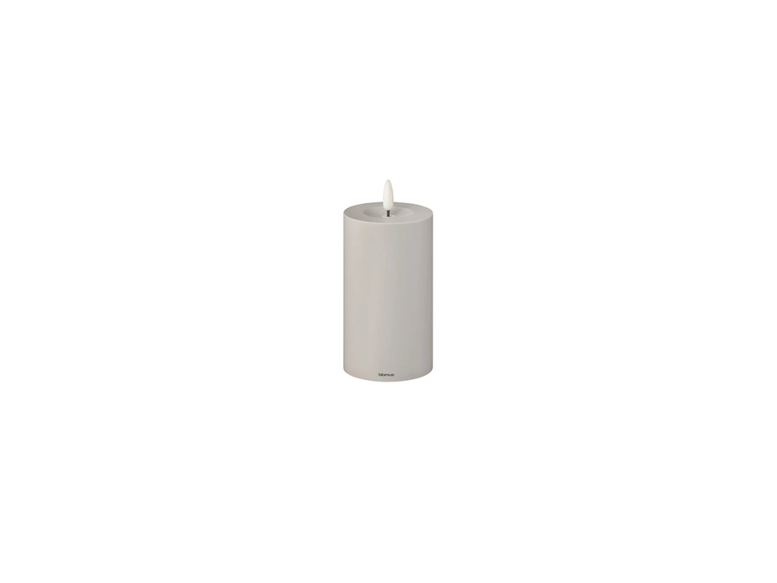 Noca LED Pillar Candle M Mourning Dove - Blomus