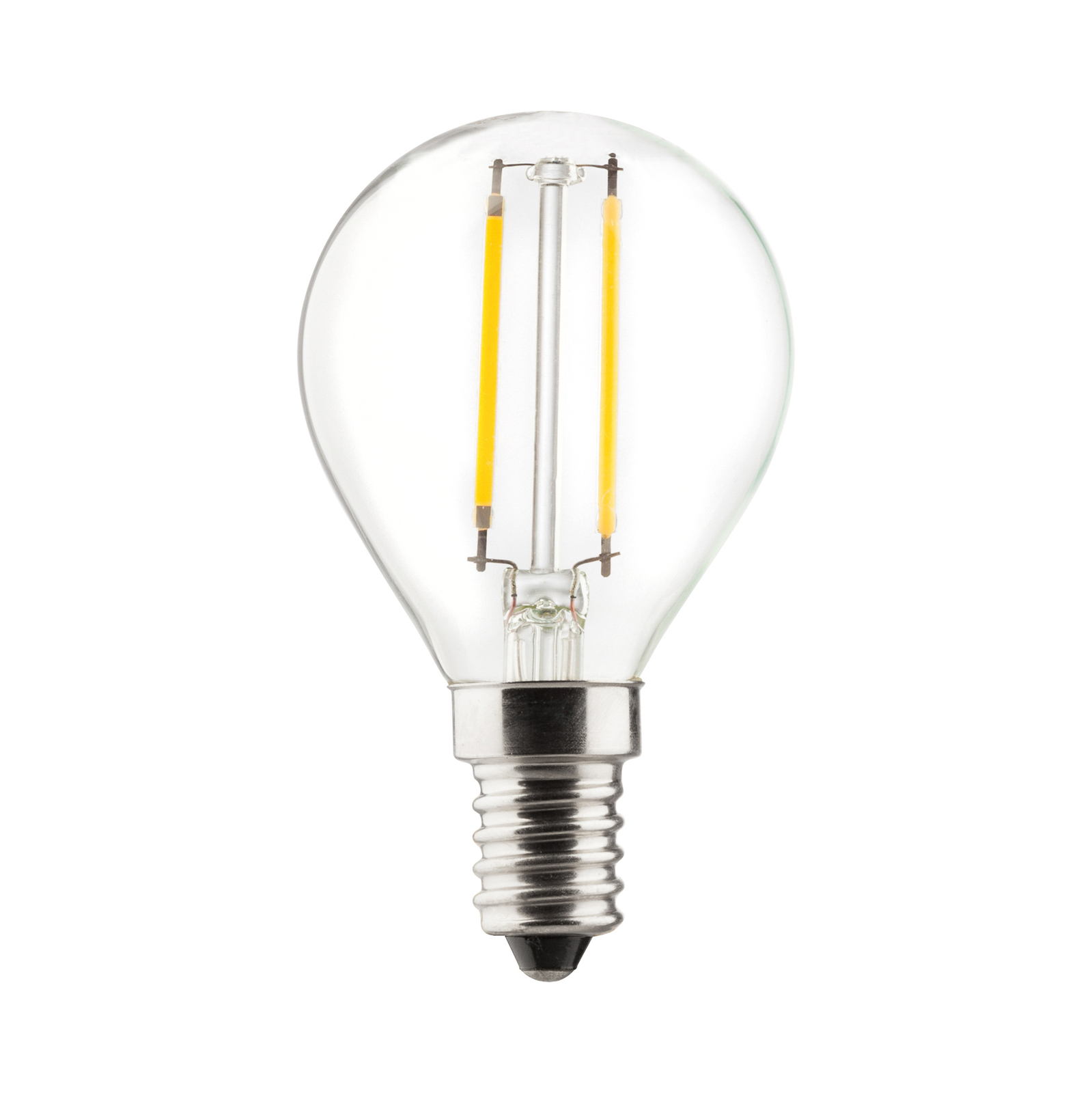 Müller Licht LED-filamentlampa E14 G45 2W 827 klar
