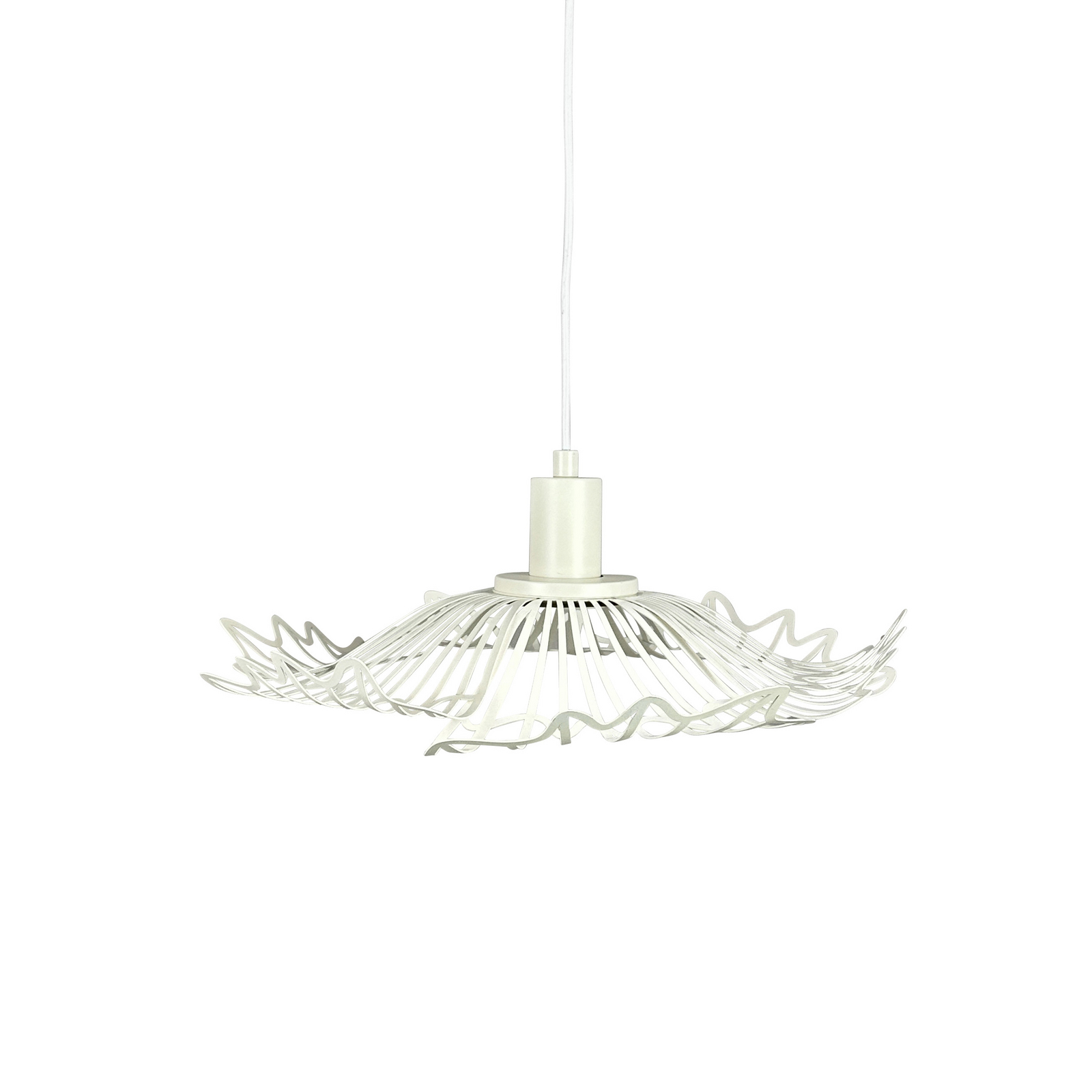 Flora Pendelleuchte Small perlweiß 40cm - DybergLarsen