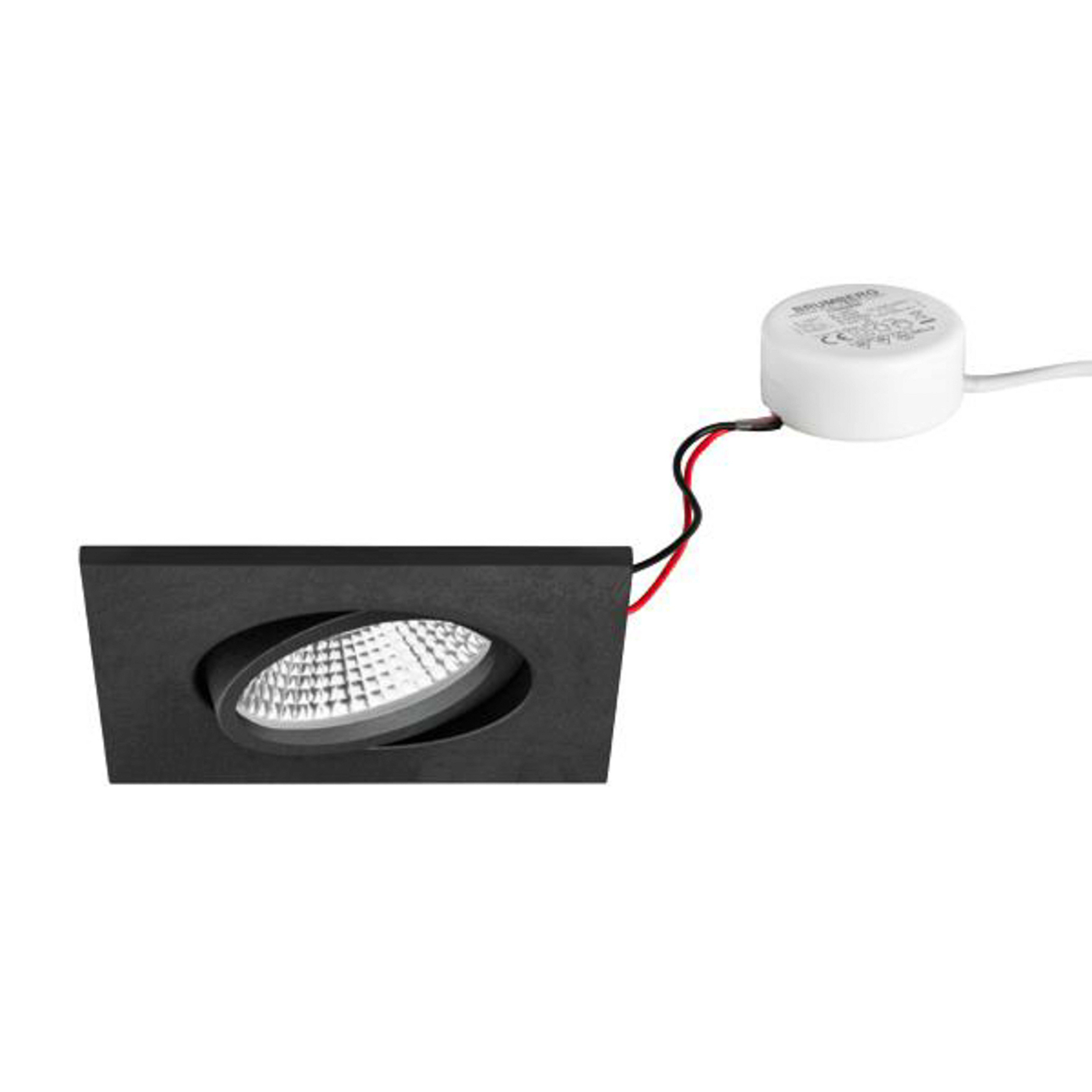 BRUMBERG BB25 IP65 incasso RC driver tondo nero