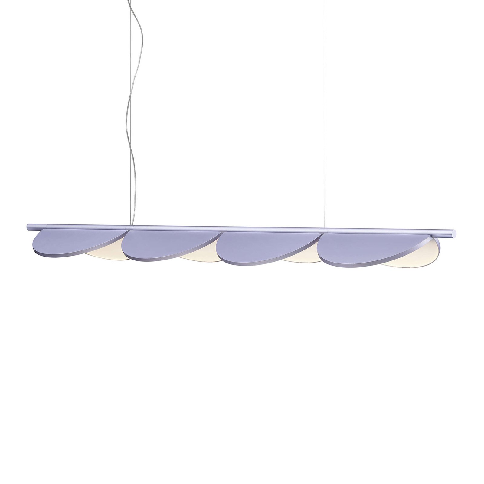 FLOS Almendra Linear LED hanging light, four-bulb
