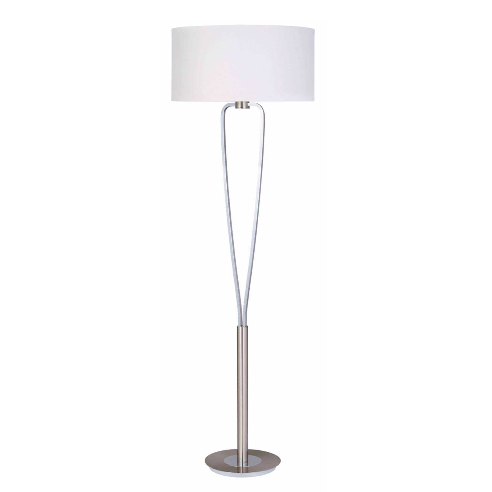Stehleuchte PARIS in nickel