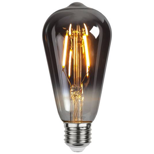 LED-Lampe E27 1,8W ST64 Plain Smoke 2.100K 80lm