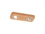 Mikari 2 LED Plafonieră Wood - Lindby