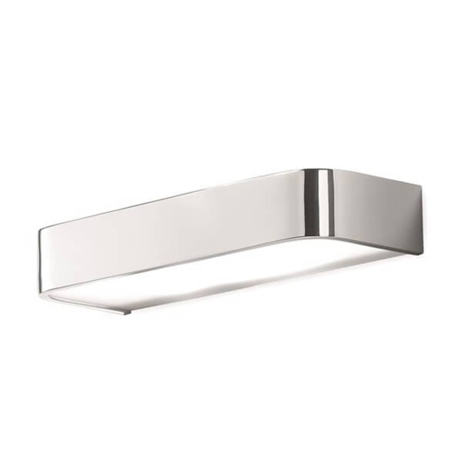Badezimmer-Wandleuchte Arcos mit LED, 30 cm chrom