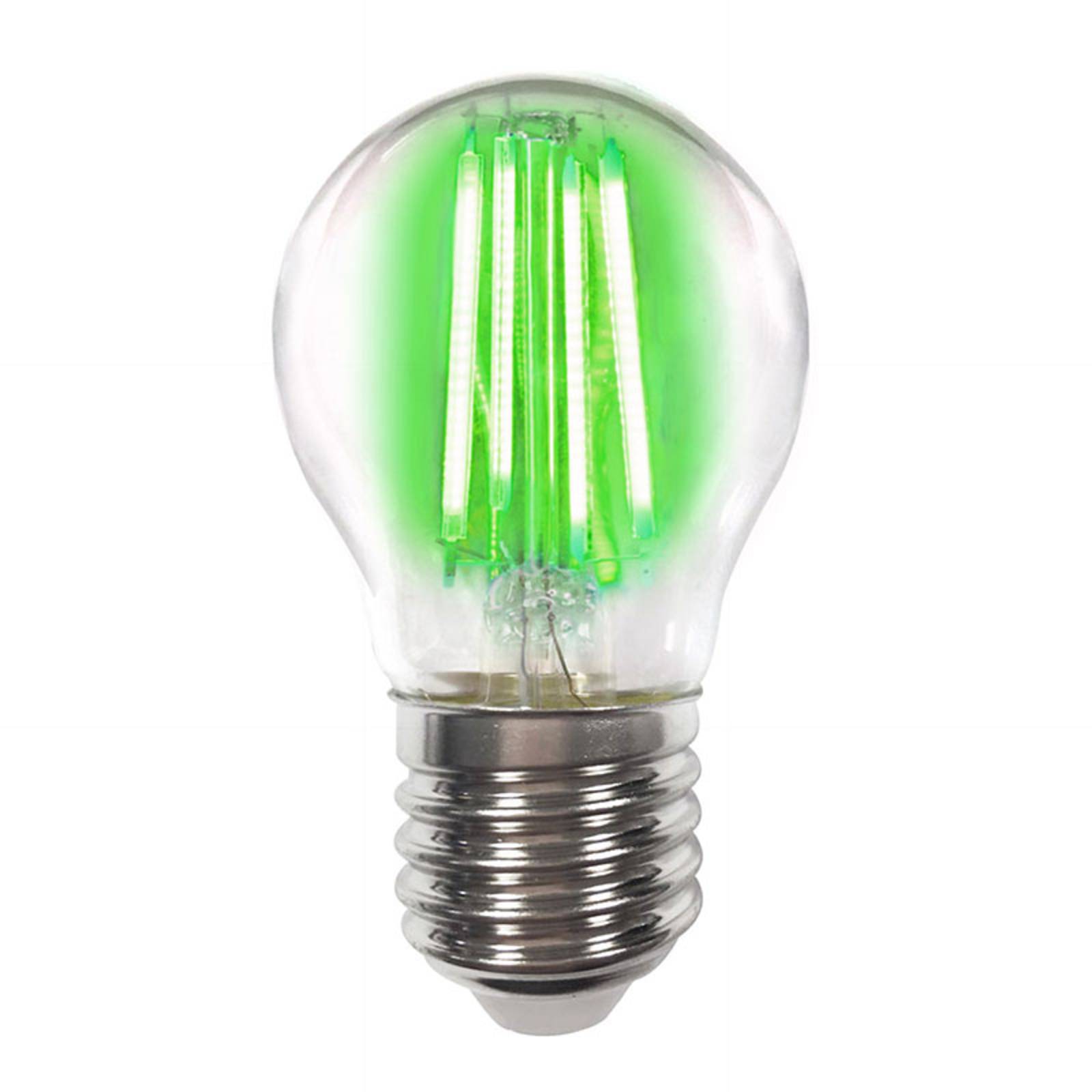 E27 4 W ampoule LED filament colorée, vert