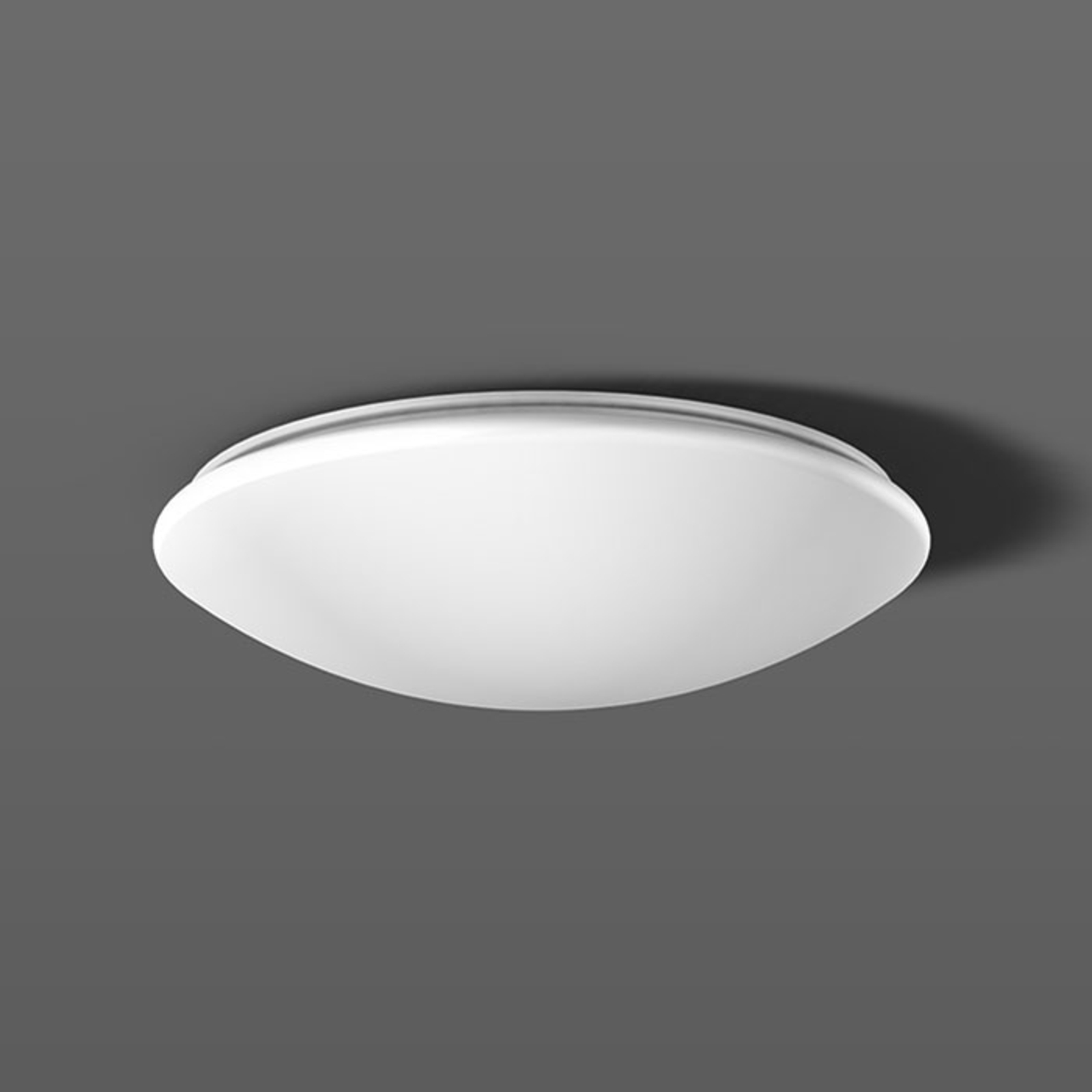 RZB Flat Polymero LED ceiling light IK10 DALI