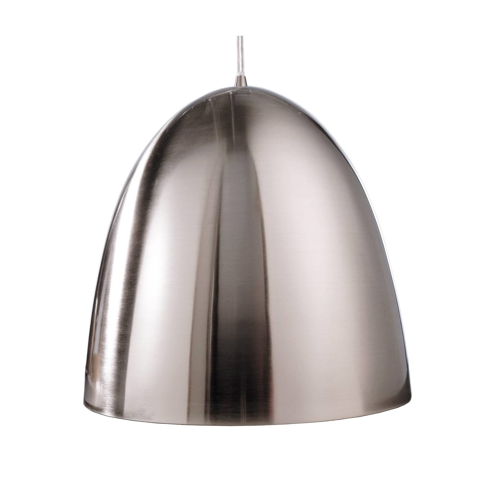 Deko-Light Suspension Bell demi-ovale argentée