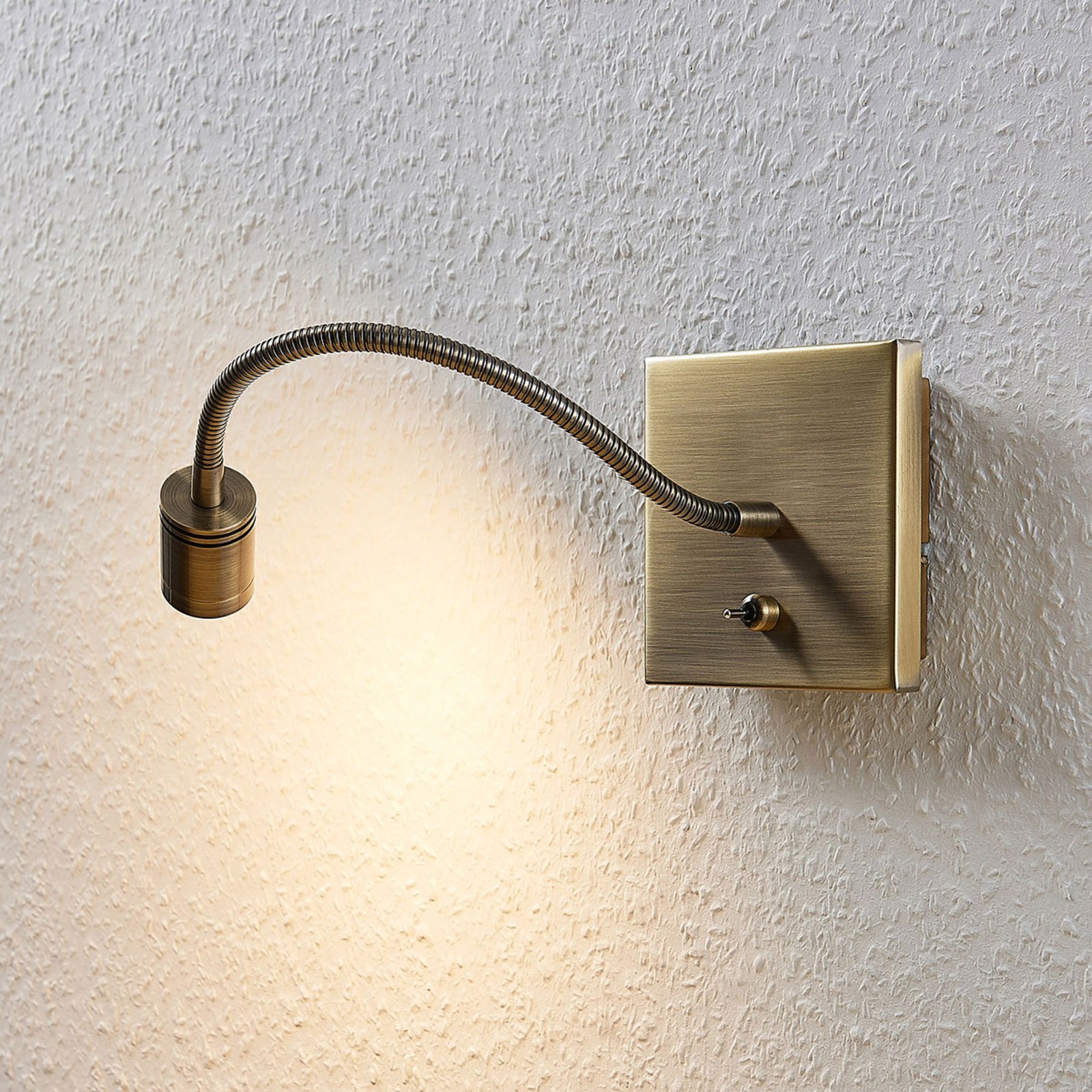 Mayar Aplique de Pared Brass - Lindby