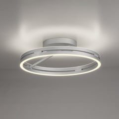 Plafoniera PURE LED Loop, alluminio, metallo, Ø 60 cm CCT