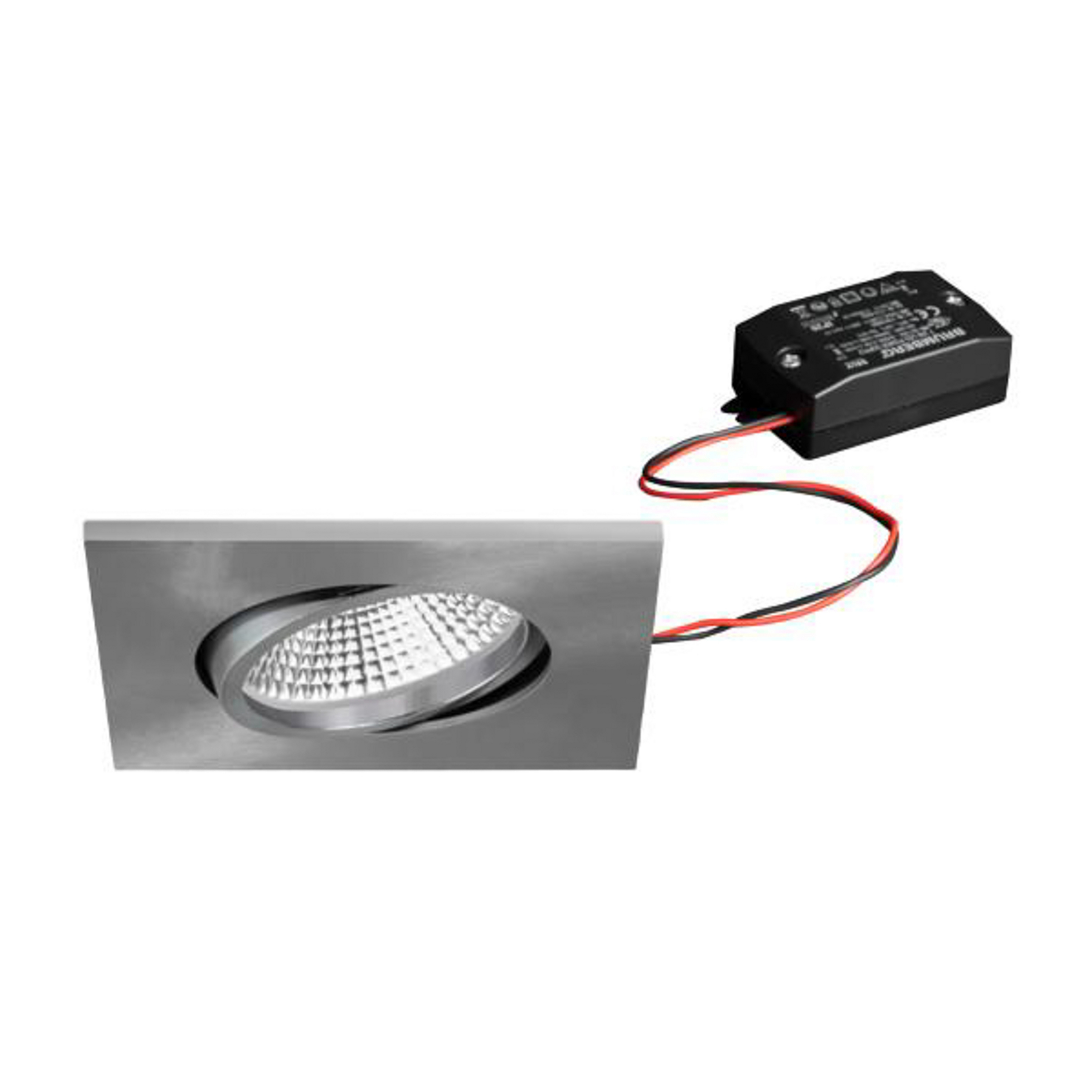 BRUMBERG BB25 IP65 encastré non dimmable nickel