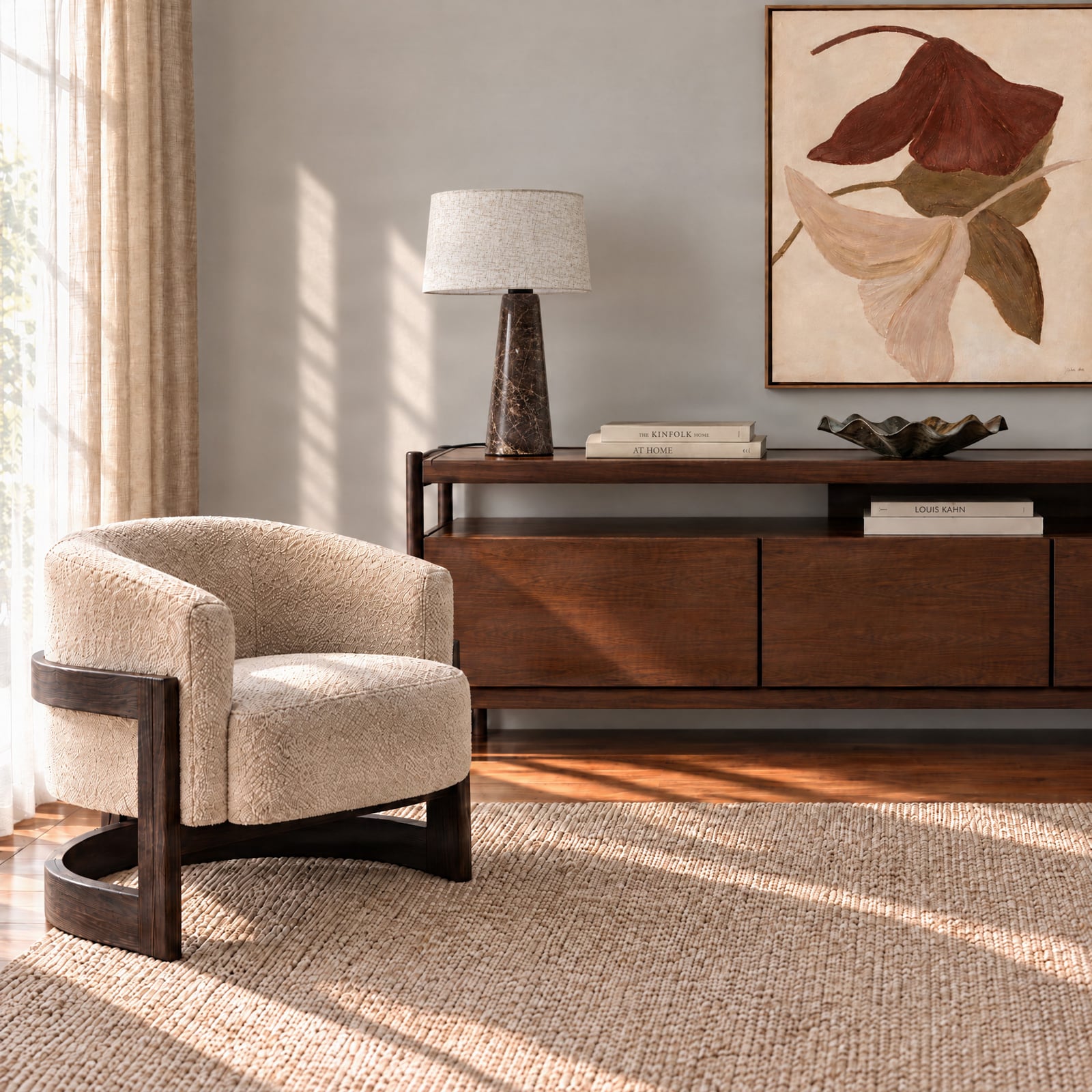 Peyton-pöytävalaisin, ruskea marmorikuvioinen/beige, 48 cm – Lucande Peyton-pöytävalaisin, ruskea marmorikuvioinen/beige, 48 cm – Lucande