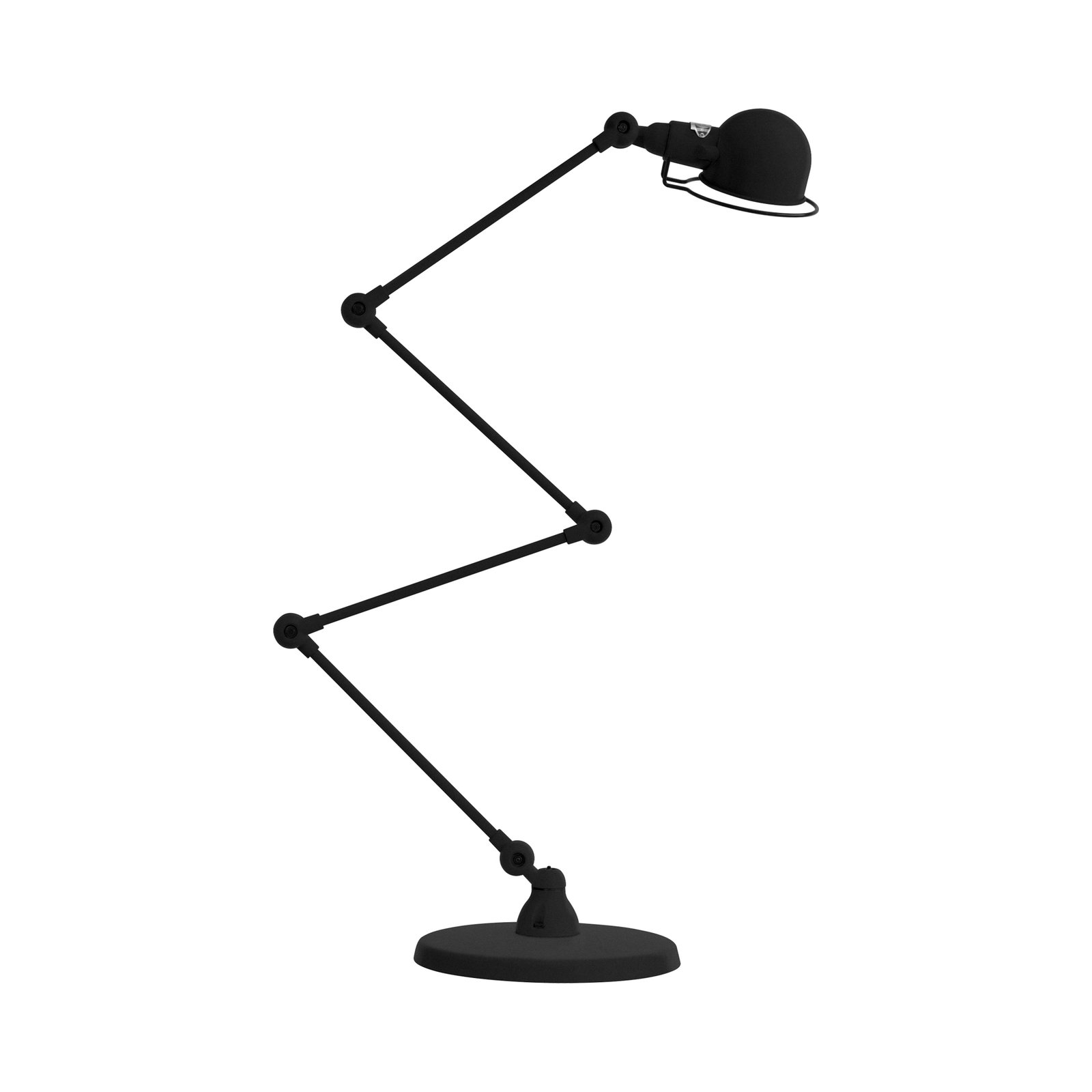 Jieldé Signal SI433 floor lamp, 4 x 30 cm, matt black