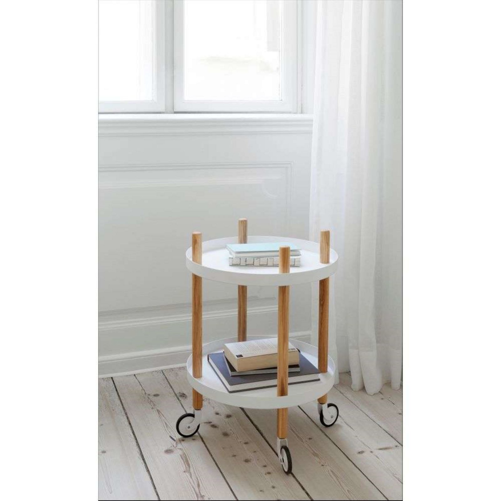 Block Table Ø45 White - Normann Copenhagen