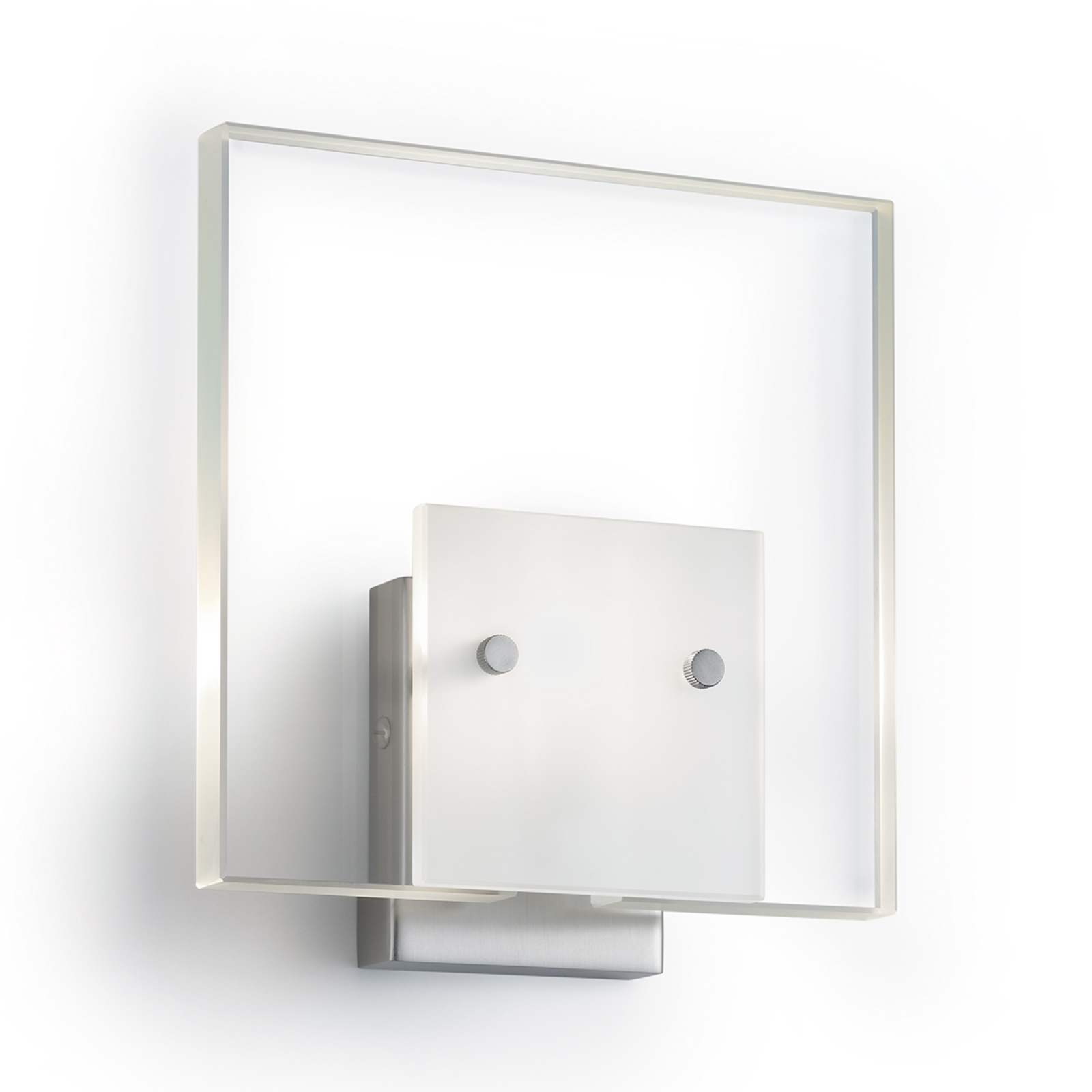 Satinierte Wandleuchte GLASS