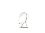 Standing Mirror Ø20 Brass - Moebe