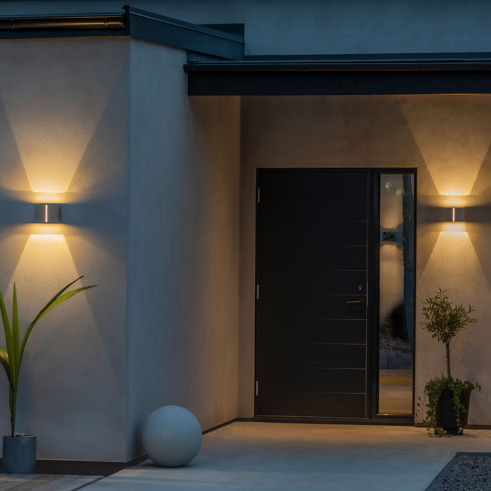 LED-Außenwandleuchte Pavia