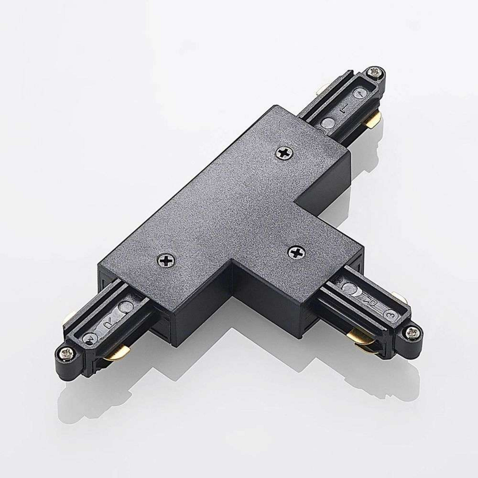 Linaro Track T-Connector Fekete - Lindby