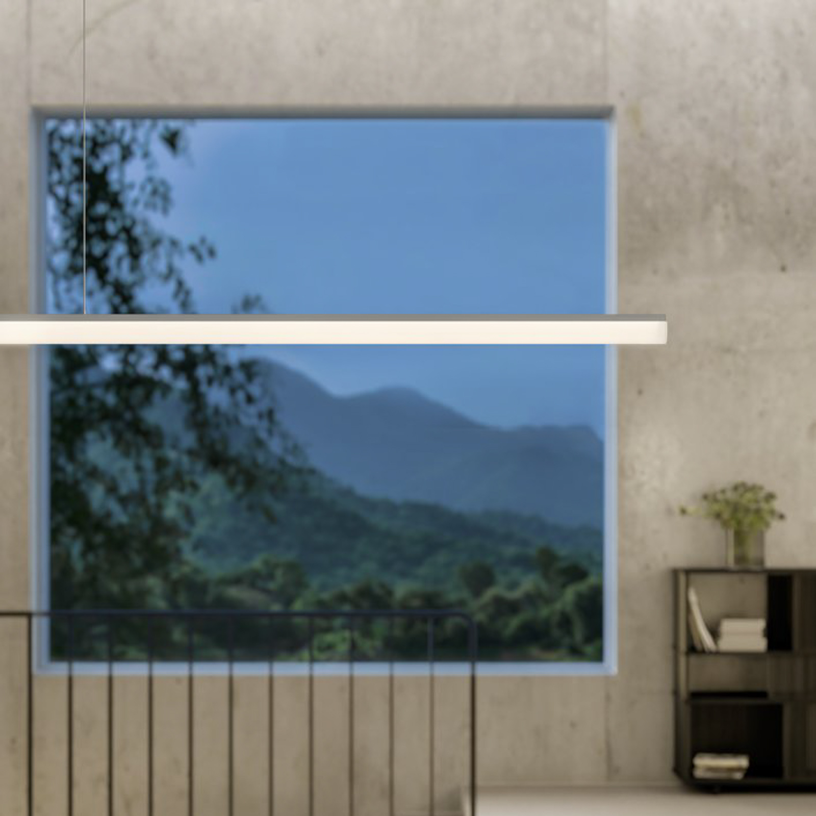 Ribag Aroa LED-Pendelleuchte, dimmbar DALI, 2.700K