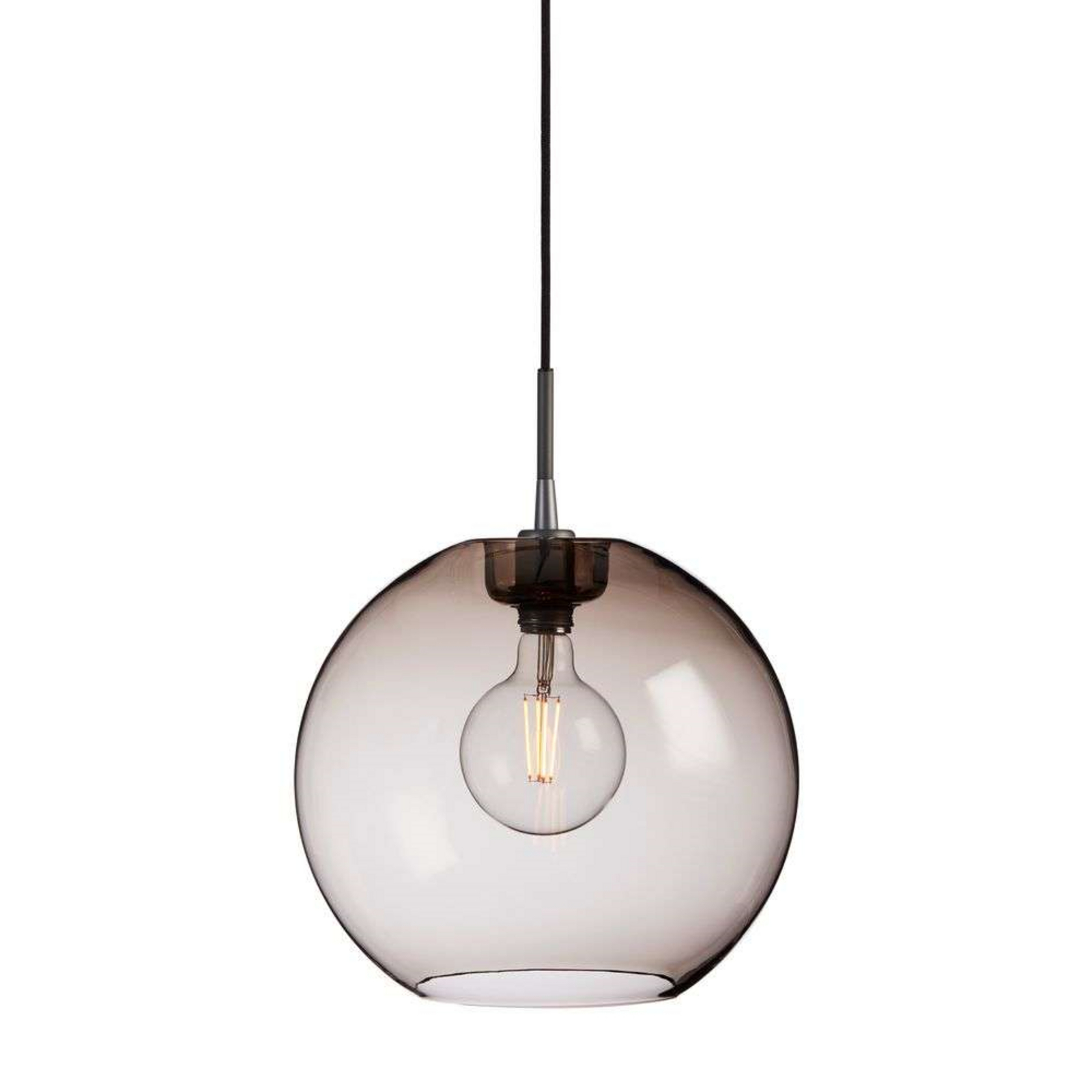 Gloria Lampa Wisząca Ø380 Tlenek Grey/Smoked - Belid