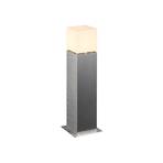 SLV Lampe pour socle Square Pole, hauteur 60 cm, gris, acier inoxydable