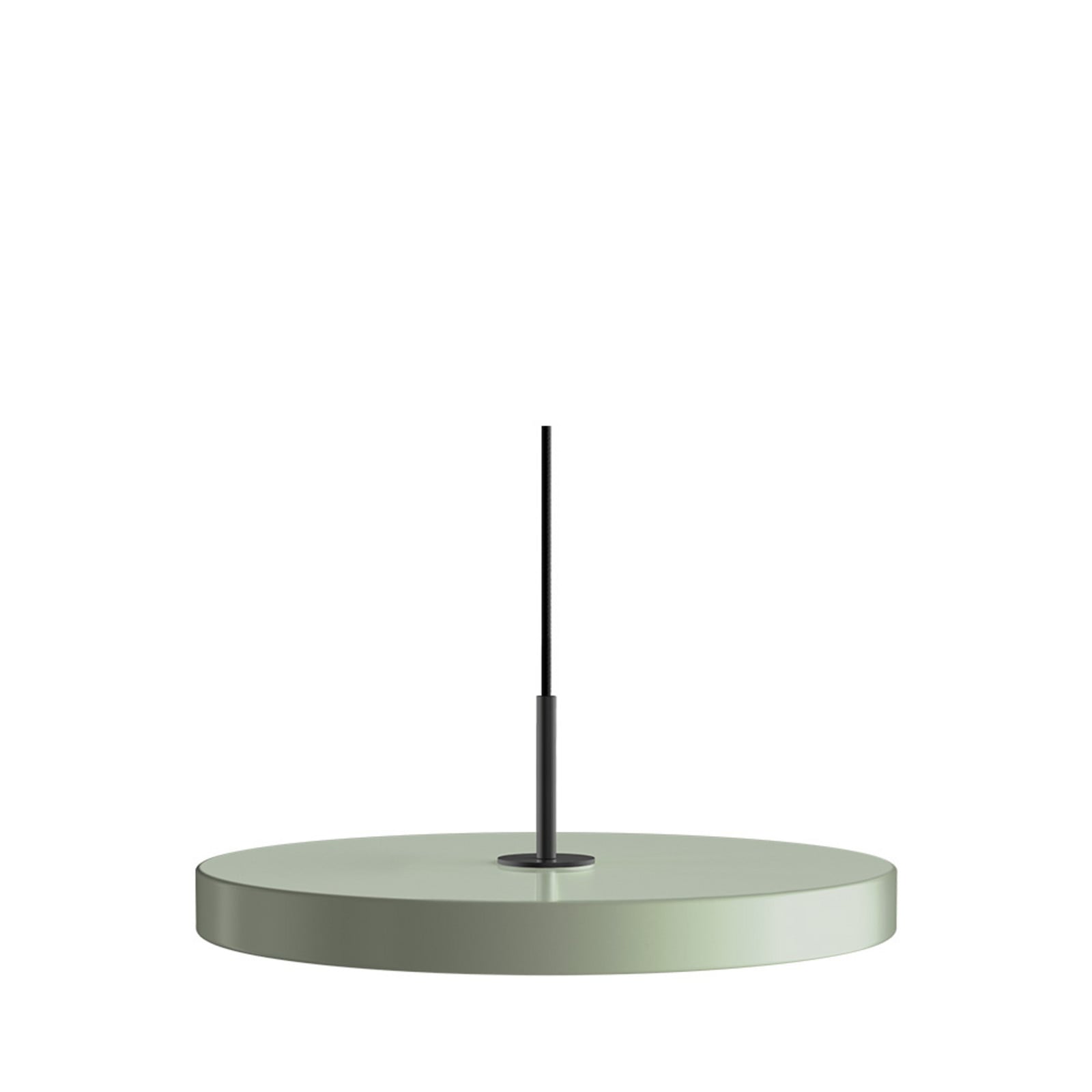 Asteria Plus hængelampe, Ø 43 cm, lysegrøn/sort UMAGE - Stue - Metal billede