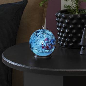 3D hologram globe winter landscape, 42 LEDs