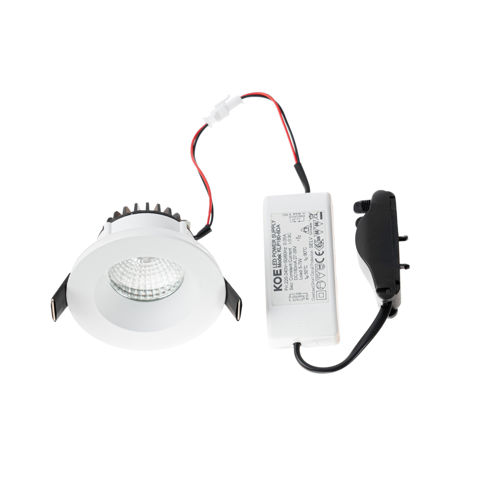 Aryx LED Recessed spot 3000K IP65 Black - Arcchio