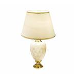 KOLARZ Lampe de table Dauphin, couleur crème, hauteur 86 cm, céramique