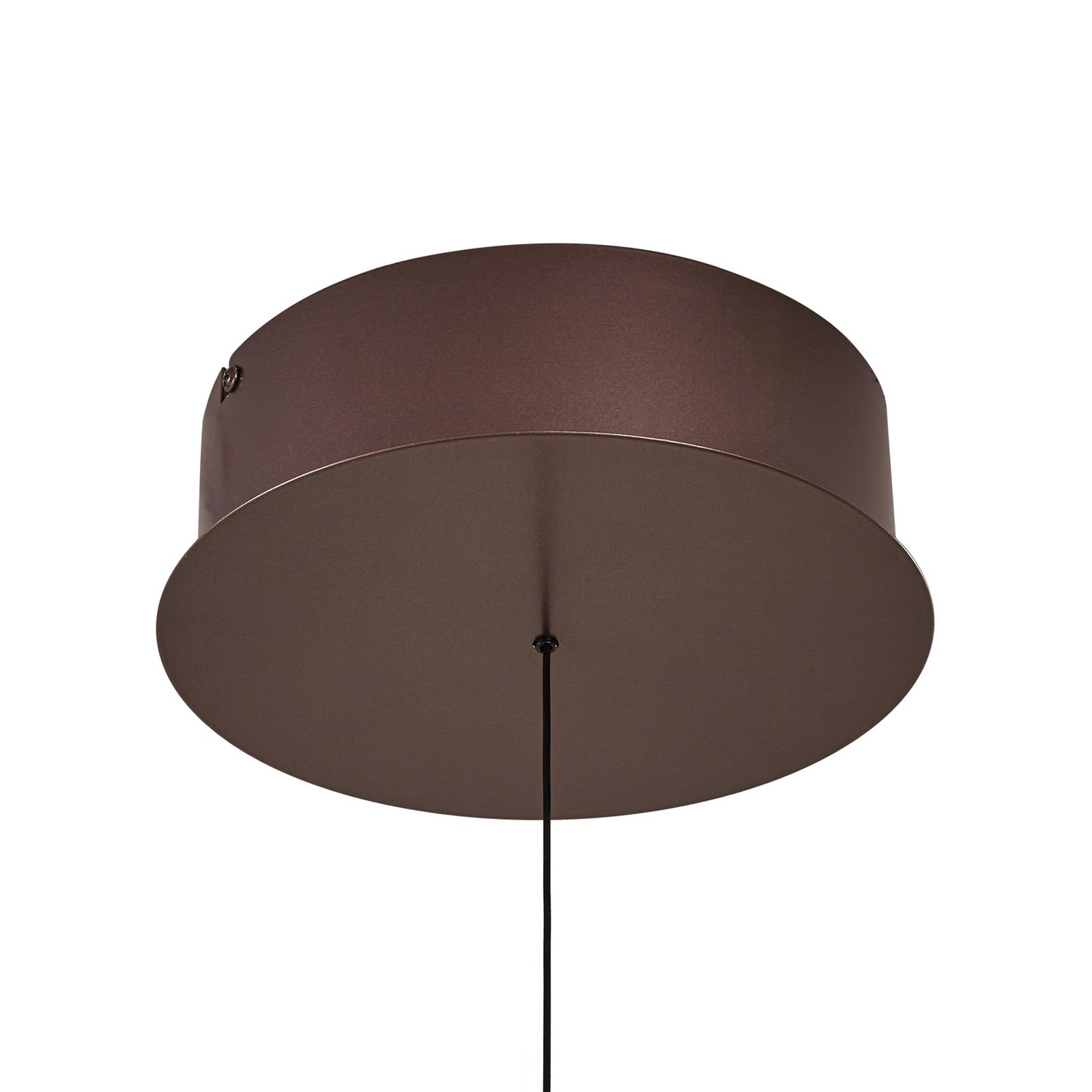 Eldra LED hanglamp, Ø 55 cm, CCT, koffiebruin - Lucande