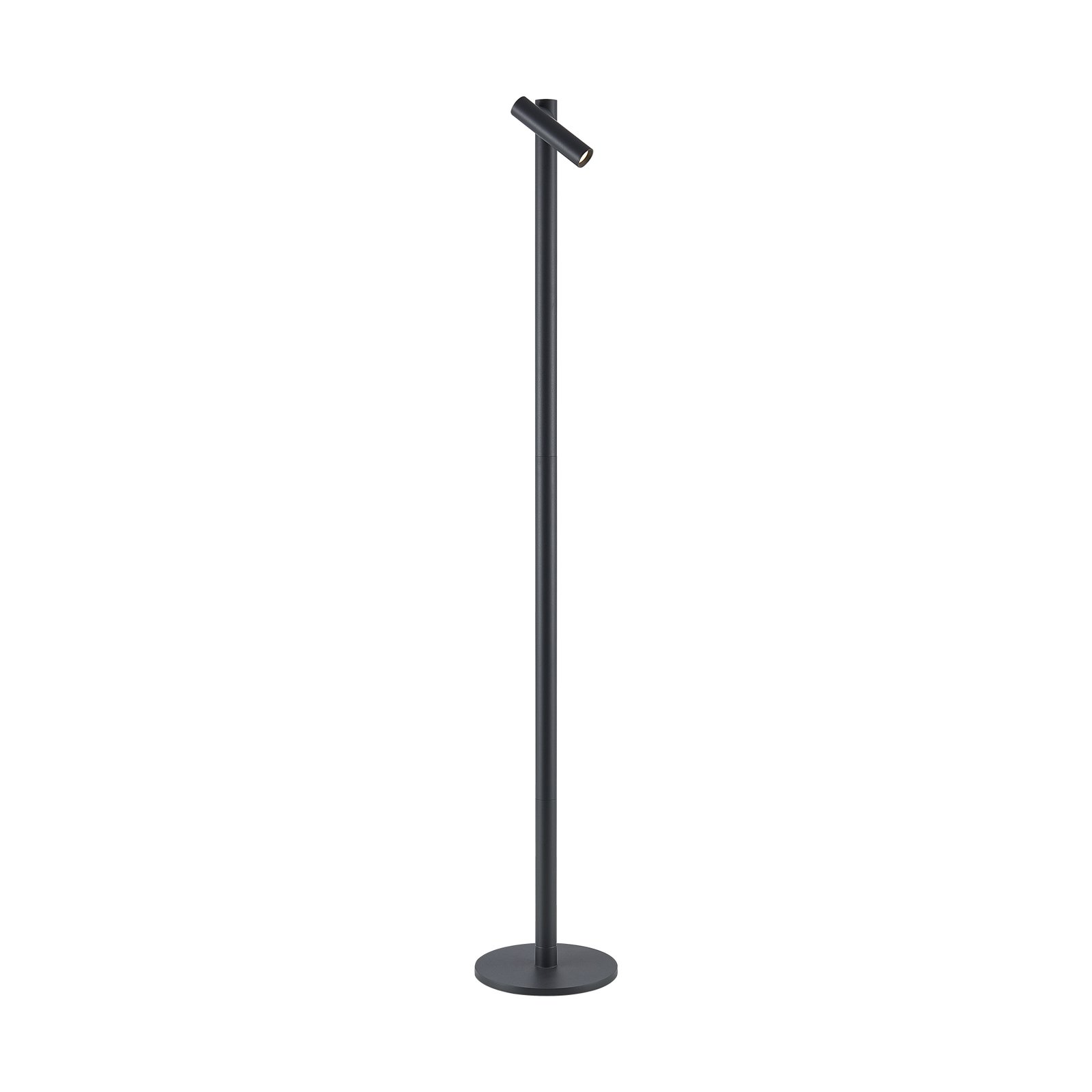 Molto Luce LED rechargeable floor lamp Mimo F, anthracite, aluminium