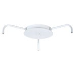 714100 Kiinnike, valkoinen, 4 liitäntää – Halo Design